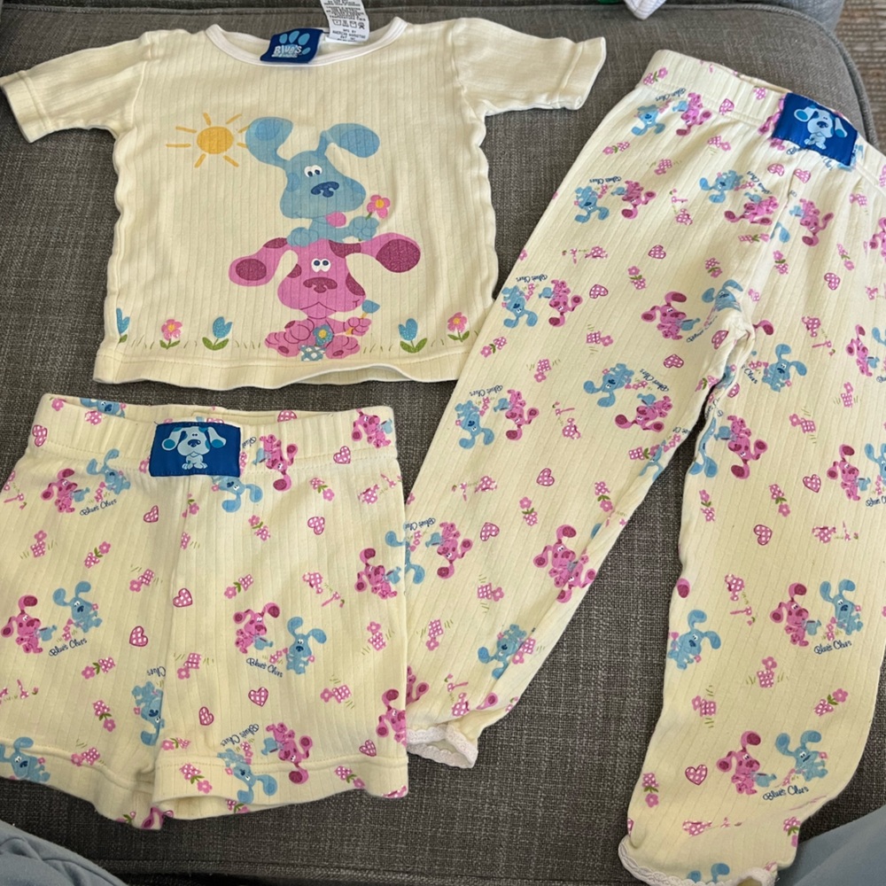 Kids Pajama Set Vintage- Blue’s Clues